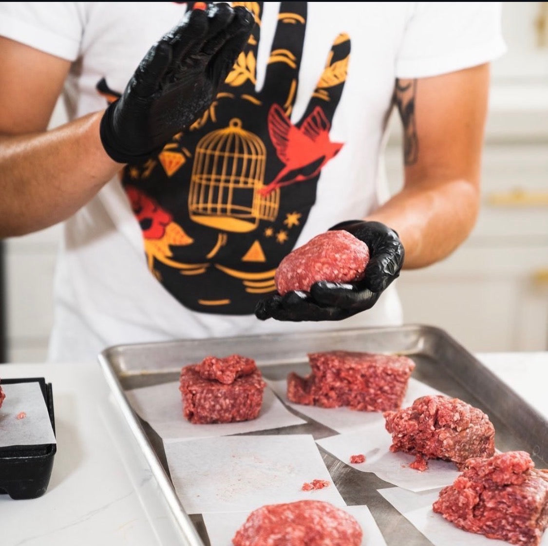 STEAKBLEND Ground Steak - Premium Blend - 40 Pound Box