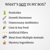 Grass-Fed Ground Steak - Premium Blend - 20 Pound Box